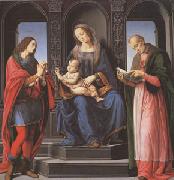 LORENZO DI CREDI The Virgin and child with st Julian and st Nicholas of Myra (mk05) china oil painting artist